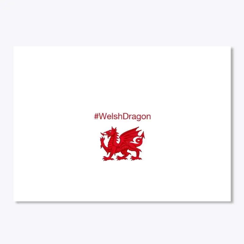 Welsh Dragon Merchandise - #WelshDragon