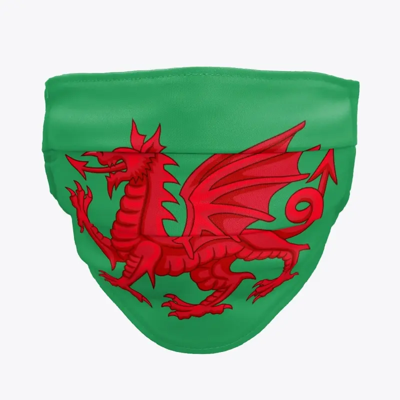 #WelshDragon Face Masks